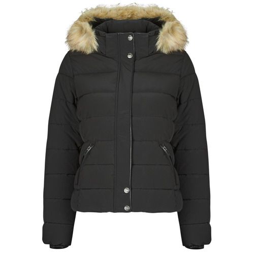 Piumino MIBBY Nero per Donna di Kaporal, elegante e caldo, ideale per l'inverno. Realizzato con materiali di alta qualità, questo piumino offre comfort e stile, perfetto per ogni occasione. Acquista ora il tuo Kaporal MIBBY e affronta il freddo con classe.