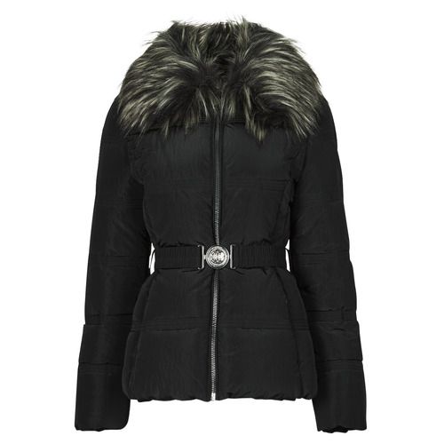 Piumino Donna Guess NEW MARISOL SHORT BELTED JACKE Nero, elegante e versatile, perfetto per la stagione invernale. Dotato di cintura per una silhouette femminile, ideale per creare look alla moda. Acquista ora per un comfort caldo e stiloso.