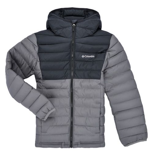 Giacca a piumino Columbia per ragazzo Powder Lite II Hooded Jacket in nero, ideale per affrontare il freddo con stile e comfort. Questo piumino leggero offre calore, resistenza all'acqua e una vestibilità perfetta per le attività all'aperto. Perfetto per escursioni, scuola o attività sportive, è un must-have per l'inverno. Acquista la giacca Columbia per un look trendy e funzionale.