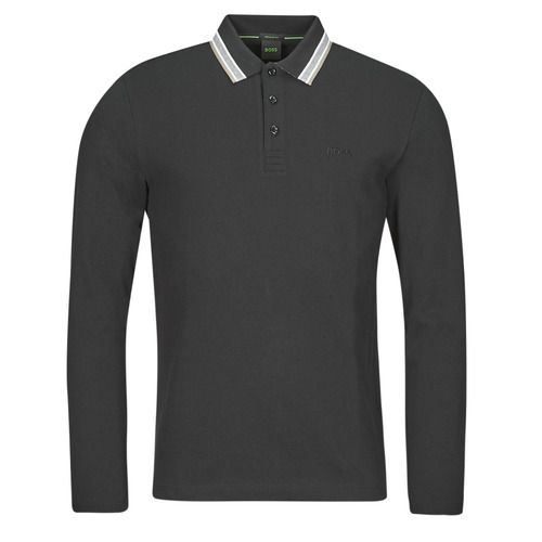 Polo maniche lunghe uomo BOSS Plisy Grigio, elegante e versatile, ideale per il tempo libero e le occasioni casual. Realizzata in tessuto di alta qualità, offre comfort e stile. Perfetta per ogni stagione, ottima da abbinare a jeans o pantaloni eleganti. Acquista la polo BOSS Plisy per un look moderno e sofisticato.