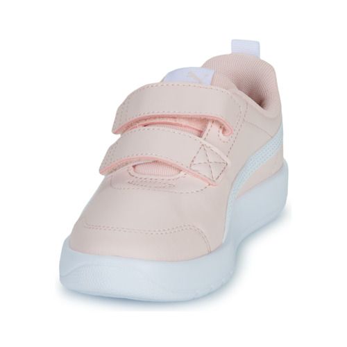 "Scarpe bambina ragazza Puma Courtflex V3 V PS Rosa - calzature sportive eleganti e confortevoli, perfette per ogni occasione. Design alla moda e colori vivaci per un look trendy. Ideali per la scuola e il tempo libero. Scopri la qualità e lo stile delle scarpe Puma per il tuo bambino."