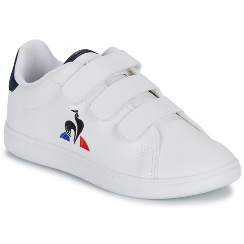 Le Coq Sportif Scarpe bambino ragazzo COURTSET 2 PS Bianco 35.95