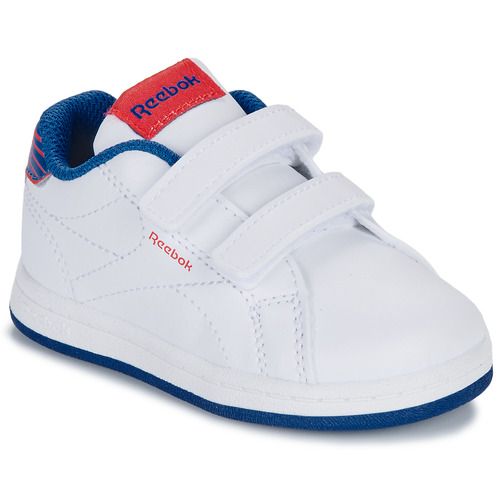 Scarpe bambino ragazzo Reebok Classic RBK ROYAL COMPLETE CLEAN 2.0 2V Bianco, design elegante e confortevole, ideali per il tempo libero e le attività quotidiane. Queste scarpe sportive offrono supporto e stile, perfette per i giovani sneaker lovers. Acquista ora per un look trendy e funzionale.