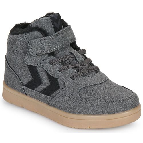 Scarpe bambino ragazzo hummel CAMDEN WINTER HIGH JR Grigio, ideali per l'inverno, con design alla moda e comfort ottimale. Perfette per attività all'aperto, queste scarpe offrono calore e supporto, rendendole un must-have per i piccoli avventurieri. Acquista ora per garantire al tuo bambino stile e protezione durante le giornate fredde.