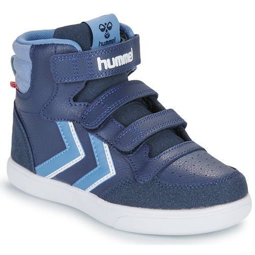 Scarpe bambino ragazzo hummel STADIL PRO JR Blu, scarpe sportive eleganti e resistenti, ideali per attività all'aperto e scuola. Design moderno e comodo, perfette per garantire comfort e stile ai giovani. Disponibili in blu, queste scarpe offrono una suola antiscivolo e ottima traspirabilità, ideali per ogni stagione. Acquista ora il meglio per il tuo bambino con le hummel STADIL PRO JR!