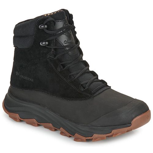Scarpe da trekking uomo Columbia EXPEDITIONIST SHIELD in colorazione nera, ideali per escursioni e attività all'aperto. Design robusto con suola antiscivolo per massima aderenza su terreni difficili. Perfette per avventure in montagna e trekking, offrendo comfort e supporto durante le lunghe camminate. Acquista ora le Columbia EXPEDITIONIST SHIELD nere per un'esperienza outdoor indimenticabile.