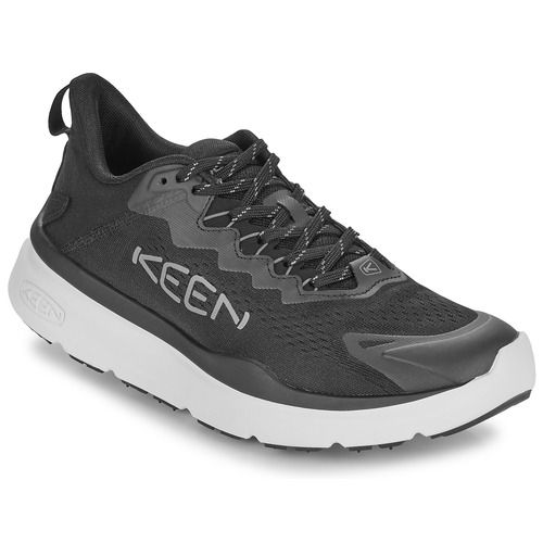 Scarpe da trekking uomo Keen WK450 in color nero, ideali per escursioni e attività all'aperto. Design robusto e traspirante, con suola antiscivolo per una migliore aderenza su terreni accidentati. Comfort e stile per avventure in montagna.