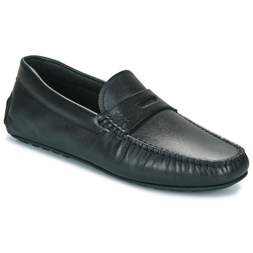 Mocassini Uomo BOSS Noel_Mocc_prlt in colore Nero, eleganti e versatili, perfetti per un look sofisticato. Realizzati con materiali di alta qualità, ideali per occasioni formali e casual. Scarpe di tendenza per uomini che cercano stile e comfort. Aggiungi un tocco di classe al tuo guardaroba con i mocassini BOSS.