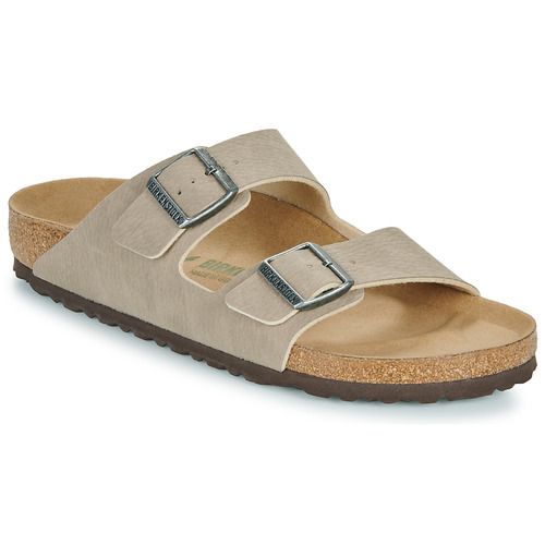 Ciabatte uomo Birkenstock Arizona SYN DesDust GrTaupe/Brown VEG Beige, comfort e stile in ogni passo. Design ergonomico e materiali di alta qualità per un'aderenza ottimale. Perfette per l'estate e per un look casual. Acquista ora le Birkenstock per il massimo del comfort quotidiano.