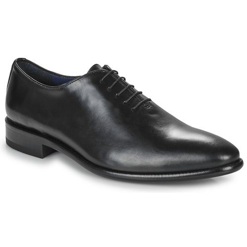 Scarpe uomo Brett & Sons NAT Nero Richelieu, eleganti e versatili, perfette per ogni occasione. Design raffinato con tomaia in vera pelle nera, suola resistente e comodità senza pari. Ideali per look formali e informali, aggiungono un tocco di classe al tuo outfit. Acquista ora le scarpe Brett & Sons per un'eleganza senza tempo.