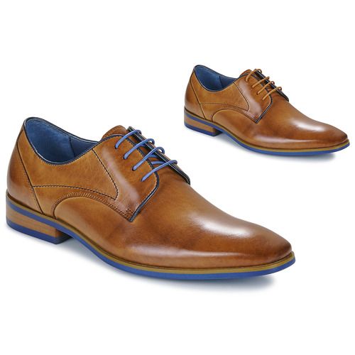 Scarpe Derby Kdopa GAHAN Marrone Uomo, eleganti e versatili, ideali per ogni occasione. Realizzate in pelle di alta qualità, offrono comfort e stile senza tempo. Perfette per il lavoro o eventi formali, queste scarpe classiche saranno un'aggiunta preziosa al tuo guardaroba.