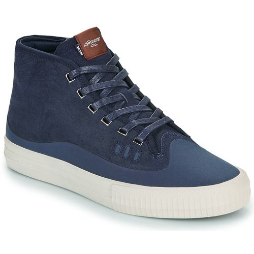 Sneakers alte Uomo Globe Gillette Mid Marine, perfette per uno stile urbano e casual. Design moderno con dettagli eleganti, ideali per ogni occasione. Comfort e supporto eccezionali per il tuo piede. Acquista ora le Globe Gillette Mid Marine per un look alla moda e una calzatura di alta qualità.