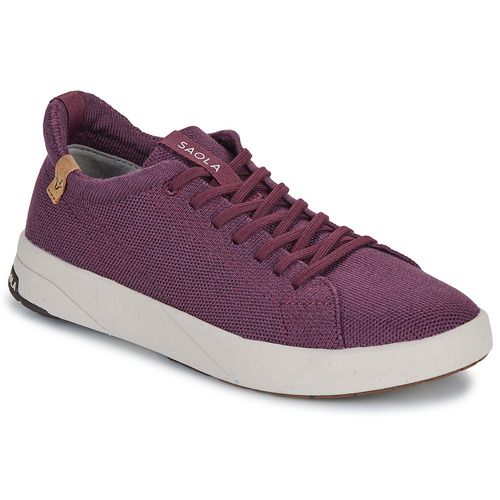 Sneakers basse Saola CANNON KNIT 2.0 WOOL Rosso per Donna, realizzate in materiale traspirante e comodo, ideali per un look casual e moderno. Perfette per ogni occasione, queste scarpe offrono stile e comfort. Scopri il perfetto equilibrio tra moda e funzionalità con le Saola CANNON KNIT 2.0 WOOL Rosso.