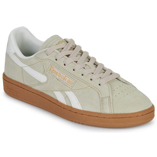 Sneakers basse Reebok Classic CLUB C GROUNDS UK in beige per donna, design elegante e versatile, perfette per il tempo libero. Comode e stilose, ideali per completare ogni outfit. Acquista ora le tue nuove sneakers Reebok Classic per un look trendy e all'avanguardia.