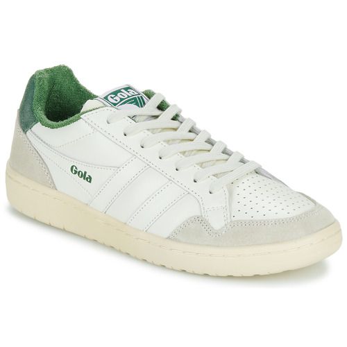Sneakers basse Gola Eagle Bianco per donna, eleganti e comode, perfette per un look casual e trendy. Ideali per ogni occasione, queste sneakers offrono stile e comfort in perfetta combinazione. Acquista ora le tue Gola Eagle Bianco per un tocco di classe nel tuo guardaroba.