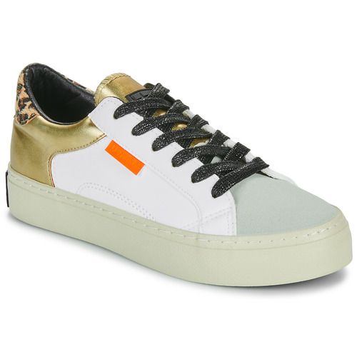 Sneakers basse D.Franklin HALF MOON 367 Bianco per Donna, elegante calzatura casual in bianco, ideale per look quotidiani. Comfort e stile perfetti per ogni occasione. Acquista ora!