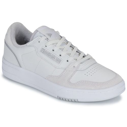 Sneakers basse Reebok Classic PHASE COURT beige per donna, eleganti e versatili, ideali per ogni occasione. Comfort e stile uniti in un'unica scarpa, perfette per un look casual e alla moda. Acquista ora le Reebok Classic PHASE COURT per esprimere la tua personalità con classe.