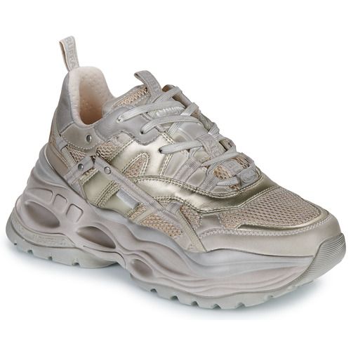 Sneakers basse Buffalo TRIPLET HOLLOW VNTG beige da donna, eleganti e versatili, perfette per ogni occasione. Design alla moda con dettagli vintage, ideali per un look casual e trendy. Comfort e stile si incontrano in queste sneaker, perfette per il tuo guardaroba.