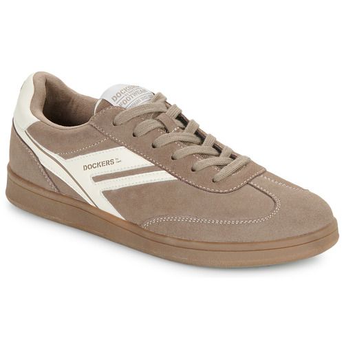 Sneakers uomo Dockers by Gerli TACITO in marrone, comode e versatili, ideali per ogni occasione. Queste scarpe casual offrono stile e comfort, perfette per completare il tuo look quotidiano. Acquista ora le Dockers by Gerli TACITO marrone per un'eleganza senza tempo.