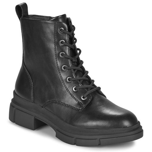 Stivaletti Tamaris MARYS neri per donna, eleganti e alla moda, perfetti per ogni occasione. Realizzati con materiali di alta qualità, offrono comfort e stile. Ideali per il tuo guardaroba autunnale e invernale. Compra ora e completa il tuo look con questi stivaletti versatili.