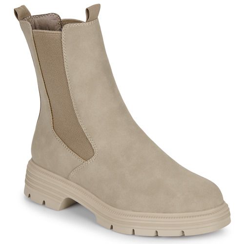 Stivaletti Donna Tamaris SENTINIS Beige - Eleganti e comfortevoli, ideali per ogni occasione. Perfetti per completare il tuo look autunnale e invernale, questi stivaletti offrono una combinazione di stile e funzionalità. Scarpe in pelle di alta qualità con suola antiscivolo, ideali per donne che cercano moda e comodità. Acquista ora i tuoi Tamaris SENTINIS Beige e dai un tocco chic al tuo guardaroba!