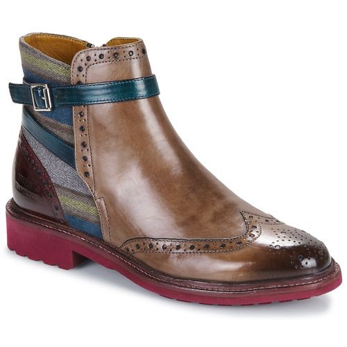Stivaletti Melvin & Hamilton SELINA 25 marroni per donna, eleganti e versatili, ideali per completare il tuo outfit autunnale. Realizzati con materiali di alta qualità per garantire comfort e stile, questi stivaletti sono perfetti per ogni occasione, dal lavoro al tempo libero. Scopri il design sofisticato e la comodità senza compromessi di SELINA 25.