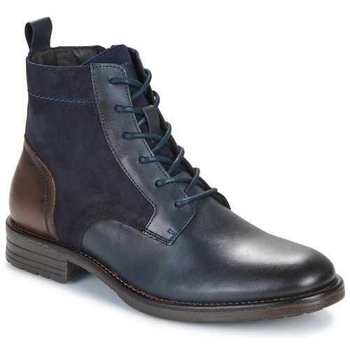 Stivaletti Uomo Carlington JAZZY Marrone: eleganti e comodi stivaletti in pelle, perfetti per outfit casual e formali. Ideali per ogni stagione, offrono comfort e stile per l'uomo moderno. Aggiungi un tocco di classe al tuo guardaroba con i stivaletti Carlington JAZZY in marrone.