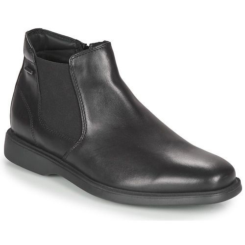 Stivaletti Uomo Geox BRAYDEN 2FIT ABX Nero: eleganti e funzionali, questi stivaletti offrono comfort e stile. Realizzati con materiali di alta qualità, sono impermeabili e traspiranti, ideali per ogni stagione. Perfetti per un look casual-chic, garantiscono una calzata personalizzata. Acquista ora i tuoi stivaletti Geox per un'eleganza senza tempo!