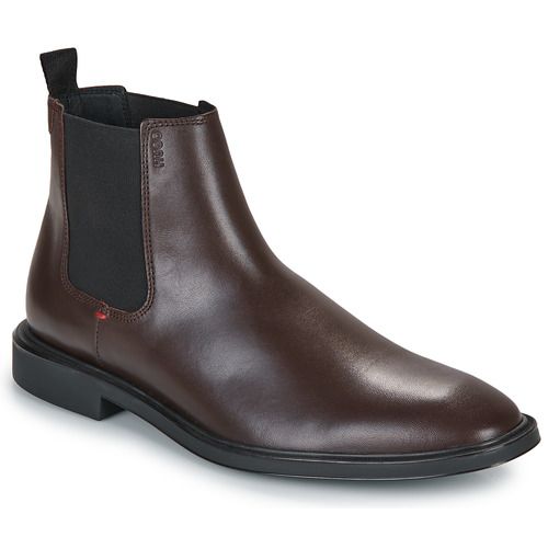 Stivaletti Uomo HUGO Gryff_Cheb_lt Marrone - Comfort e stile alla moda. Design elegante in pelle marrone, suola antiscivolo e profilo raffinato. Perfetti per ogni occasione, dalla casual al business. Acquista ora i tuoi stivaletti HUGO per un look impeccabile!