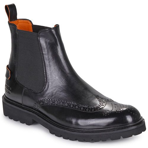 Stivaletti uomo Melvin & Hamilton PIERCE 26 in pelle nera, design elegante e moderno, ideale per ogni occasione. Comfort e stile uniti in un unico prodotto. Perfetti per l'abbigliamento casual e formale. Acquista ora i tuoi stivaletti Melvin & Hamilton PIERCE 26 Nero.