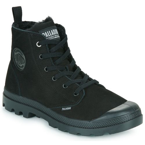 Stivaletti Uomo Palladium PAMPA HI ZIP WL Nero, stivaletti casual in pelle, ideali per ogni stagione. Design versatile e resistente, perfetti per avventure all'aperto. Scarpe eleganti e comode, con chiusura zip per un facile indossare. Acquista ora per uno stile unico e prestazioni ottimali!