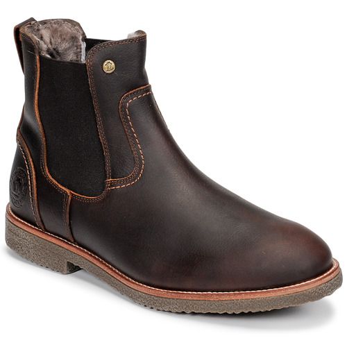 Stivaletti Uomo Panama Jack GARNOCK Marrone, calzature eleganti e resistenti per l'autunno-inverno. Realizzati con materiali di alta qualità, offrono comfort e stile. Perfetti per ogni occasione, dal casual all'outdoor. Acquista ora e scopri la vestibilità eccezionale di Panama Jack!