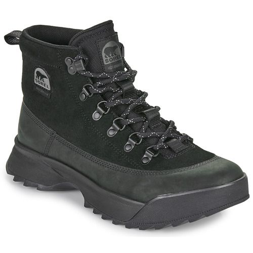 Stivaletti uomo Sorel SCOUT 87 PRO BOOT PLUS WP in nero, ideali per attività all'aperto e invernali. Design robusto e impermeabile, perfetti per affrontare le condizioni meteorologiche avverse. Comfort e stile uniti in un'unica calzatura. Acquista ora per un look versatile e una maggiore protezione.
