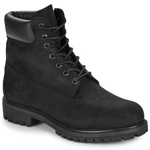 Stivaletti Uomo Timberland TIMBERLAND PREMIUM 6 INCH Nero, eleganti e resistenti, perfetti per ogni occasione. Realizzati in pelle di alta qualità, questi stivaletti offrono comfort e stile impeccabile. Ideali per l'autunno e l'inverno, sono un must-have per chi cerca calzature alla moda e durature. Acquista ora i Timberland PREMIUM 6 INCH Nero per un look casual e versatile.
