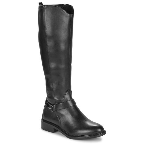 Stivali Donna Tamaris STARIS in pelle nera, elegante e alla moda, con tacco comodo e design versatile, perfetti per ogni occasione. Acquista ora per un look raffinato e di tendenza!