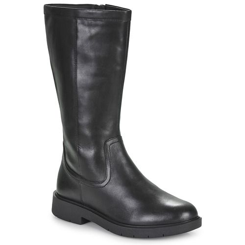 Stivali Geox D SPHERICA EC1 Nero per Donna, eleganti e confortevoli, progettati per un comfort ottimale. Realizzati con materiali di alta qualità, offrono traspirabilità e stile. Perfetti per ogni occasione, questi stivali neri sono un must-have nel guardaroba femminile.