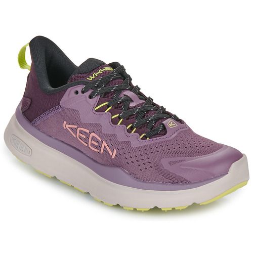 Scarpe da trekking Donna Keen WK450 Viola, perfette per le avventure all'aria aperta. Resistente ed elegante, queste calzature offrono comfort e supporto ottimali durante le escursioni. Ideali per escursionismo, trekking e attività all'aperto. Disponibili per un look vivace e alla moda, con tecnologia avanzata per una performance superiore.