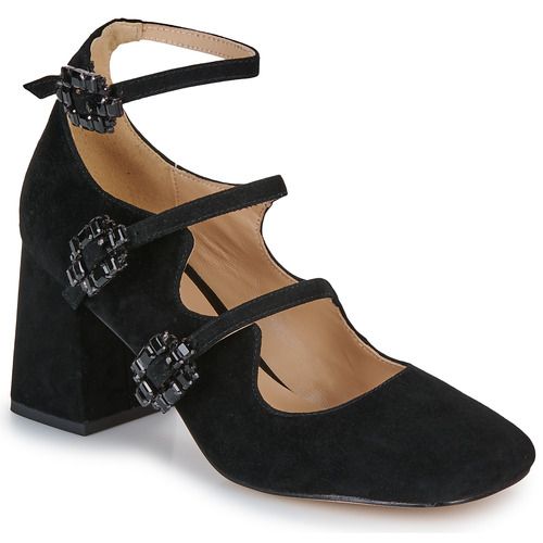 Décolleté Nero Donna ALMA EN PENA I240212, elegante scarpa in pelle, con tacco alto e design raffinato, perfetta per occasioni speciali e look chic. Ideale per donne che desiderano stile e comodità.