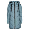 Daunenjacke JDY JDYSKYLAR PADDED HOOD JACKET OTW Blau Daunenjacken Damen