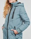 Piumino  JDY  JDYSKYLAR PADDED HOOD JACKET OTW  Blu -   Piumini Donna - 5