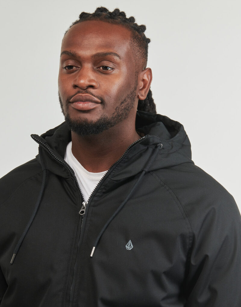 Giubbotto Volcom HERNAN 10K JACKET Nero - Giubbotti Uomo - 5