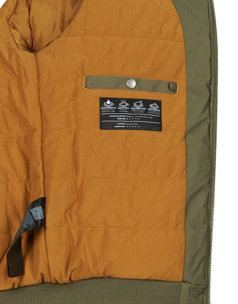 Volcom HERNAN 10K JACKET Khaki Jackets Men - 6