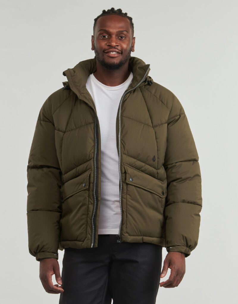 Doudoune Volcom MAXSTONE 5K JKT kaki - Doudounes homme - Taille 2