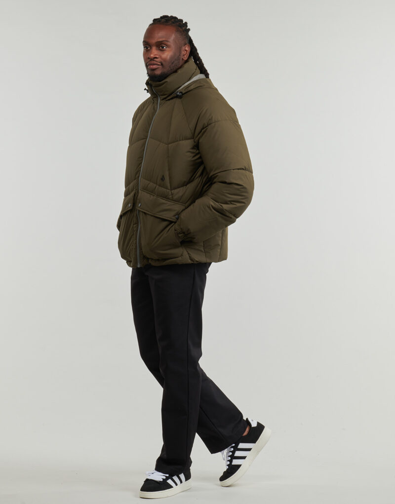Doudoune Volcom MAXSTONE 5K JKT kaki - Doudounes homme - Taille 3