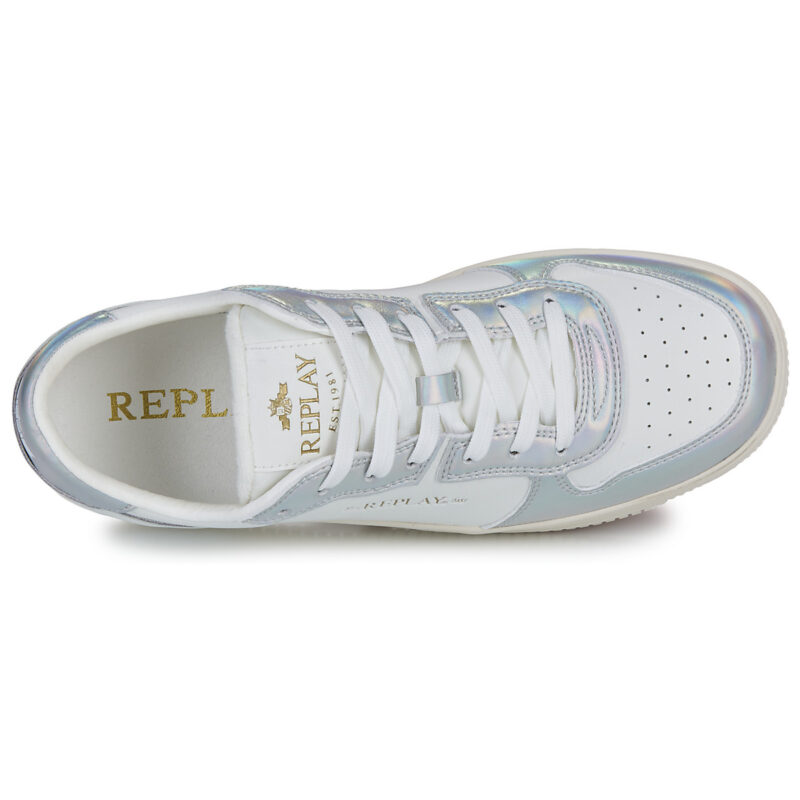 Replay  EPIC FOIL  Bianco -  Sneakers basse Donna - 6