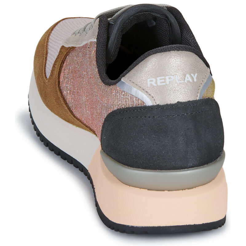 Replay FIBER W UNITED Marrone Sneakers basse Donna - 5