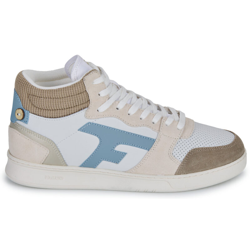 Faguo  HAZEL MID  Beige -  Sneakers alte Donna - 2