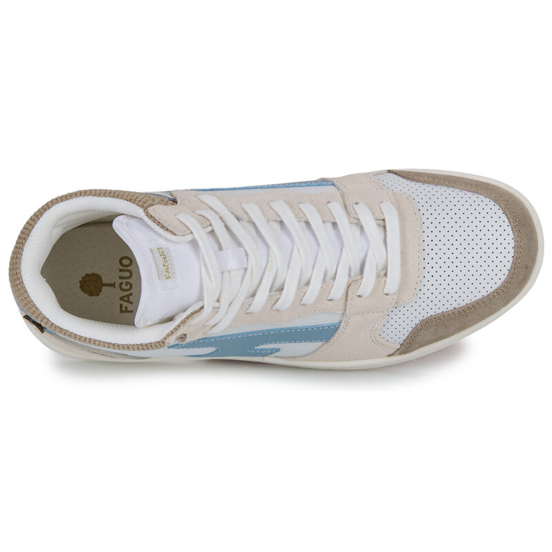 Faguo  HAZEL MID  Beige -  Sneakers alte Donna - 6