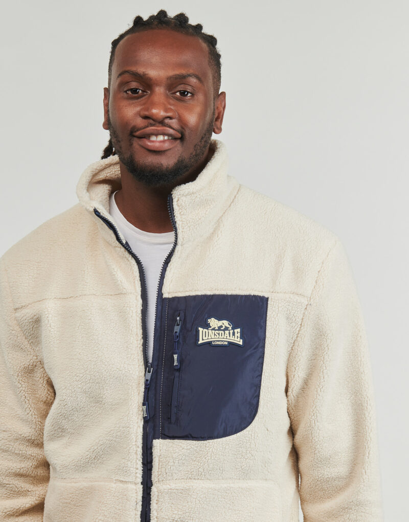 Giubbotto Lonsdale LARTINGTON Beige Giubbotti Uomo - 5