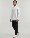 G-Star Raw UNIFORM SLIM SHIRT LS Langarmhemd Weiß – Herren Langarmhemden - 3